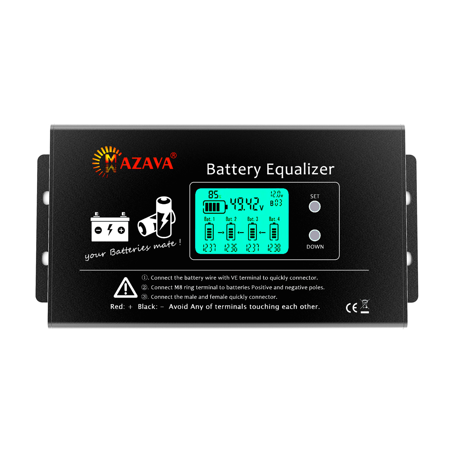 HX02 48V LCD Battery Equalizer – Mazava® – Professional Manufacturer of Battery  Equalizer in China